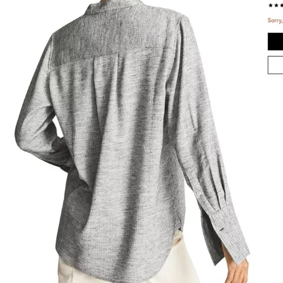 REISS Alber Longline Shirt – Size US 6 - Picture 3 of 8